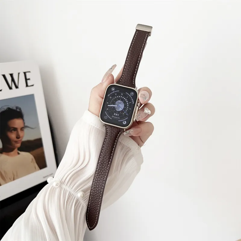 Antey Watch Band Apple Compatibility 175 220mm Genuine Leather Material-1