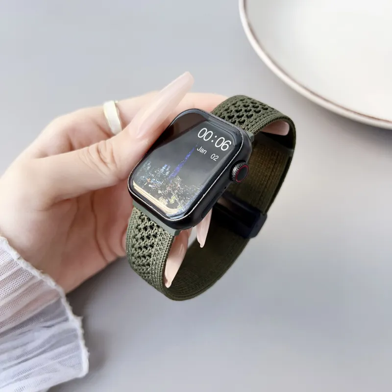 Antey Apple Compatibility Watch Band 175 220mm Silicone Material-4