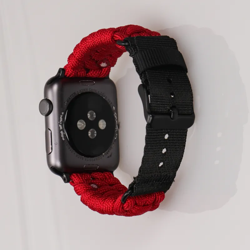 Antey Watch Band Apple Compatibility 175 220mm Fabric Material-1