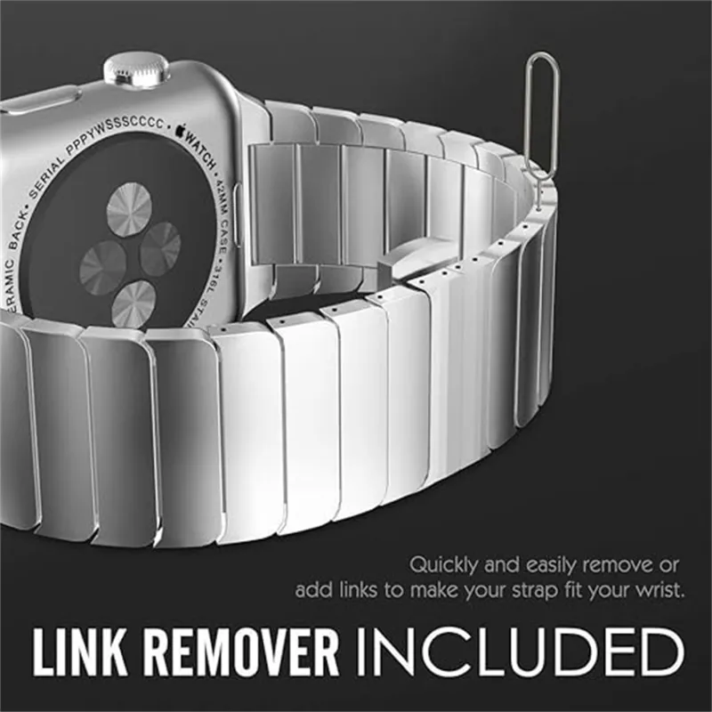 Antey Watch Band Apple Compatibility 175 220mm Stainless Steel Material-9