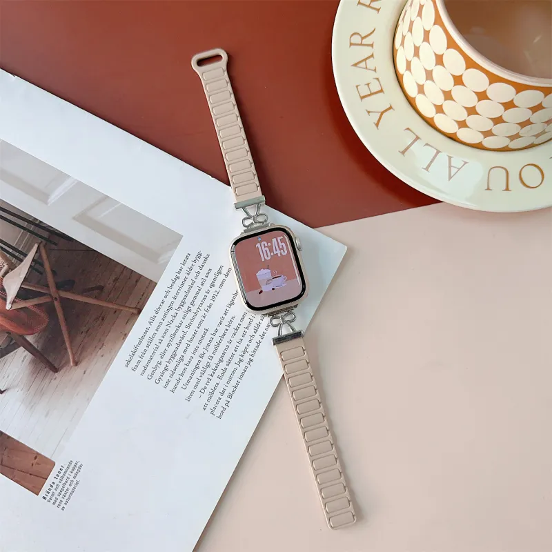 Antey Watch Band Apple Compatibility Silicone Material-15