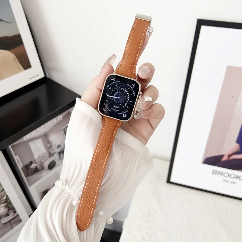 Antey Watch Band Apple Compatibility 175 220mm Genuine Leather Material-17