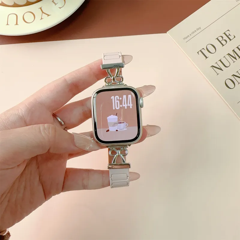 Antey Watch Band Apple Compatibility Silicone Material-3