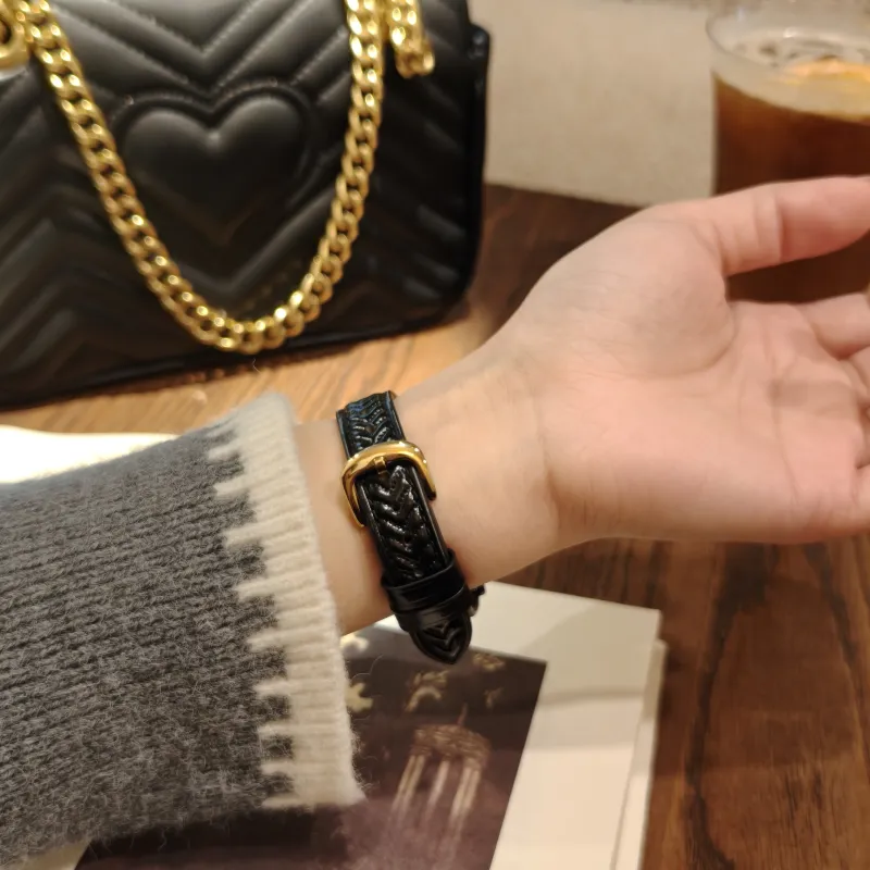 Antey Watch Bands Samsung Compatibility 196-115mm Genuine Leather Material Unisex-3