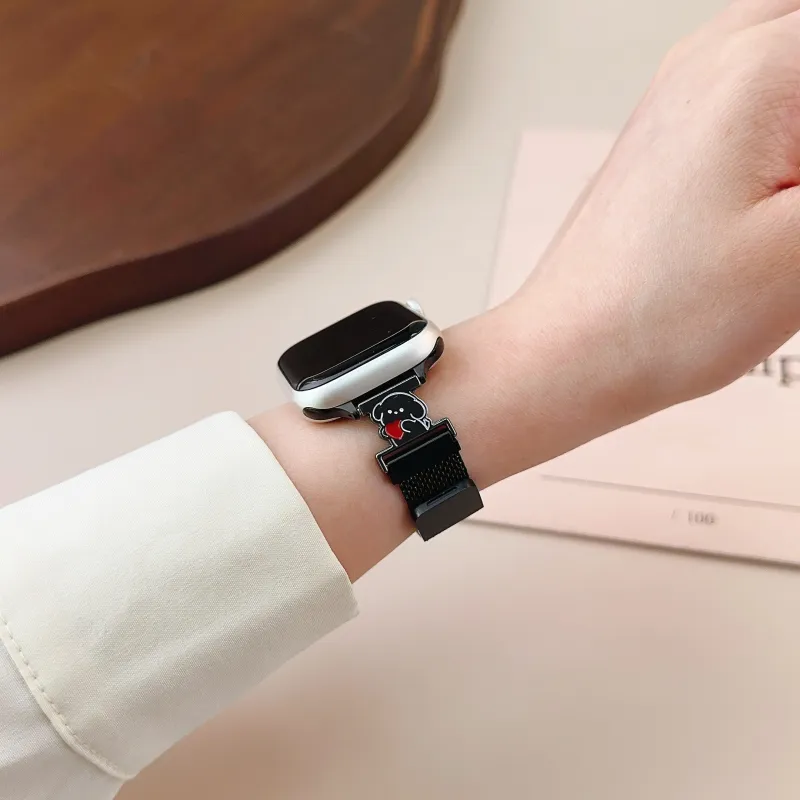 Antey Apple Compatibility Watch Band Metal-1