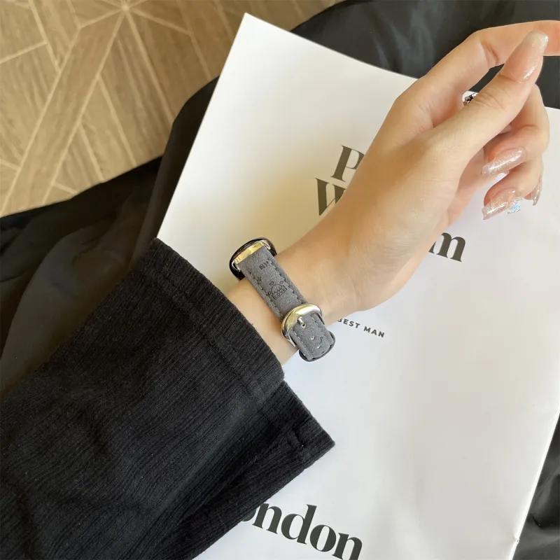Antey Watch Band Xiaomi Compatibility 175 220mm Suede Material-5