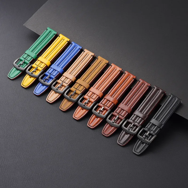 Antey Apple Compatibility Watch Band 175 220mm Genuine Leather Material-19