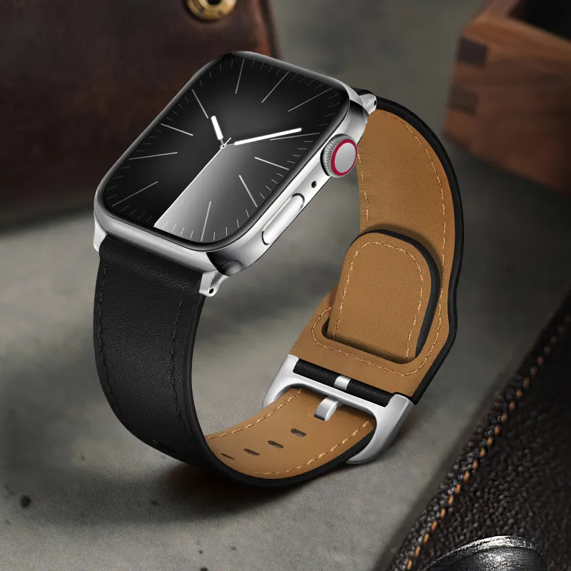 Antey Watch Band Apple Compatibility 175 220mm Genuine Leather Material-3