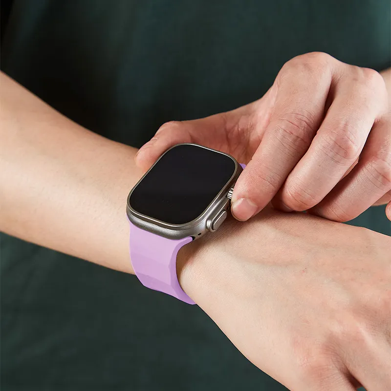 Antey Watch Band Apple Compatibility 175 220mm Silicone Material-3