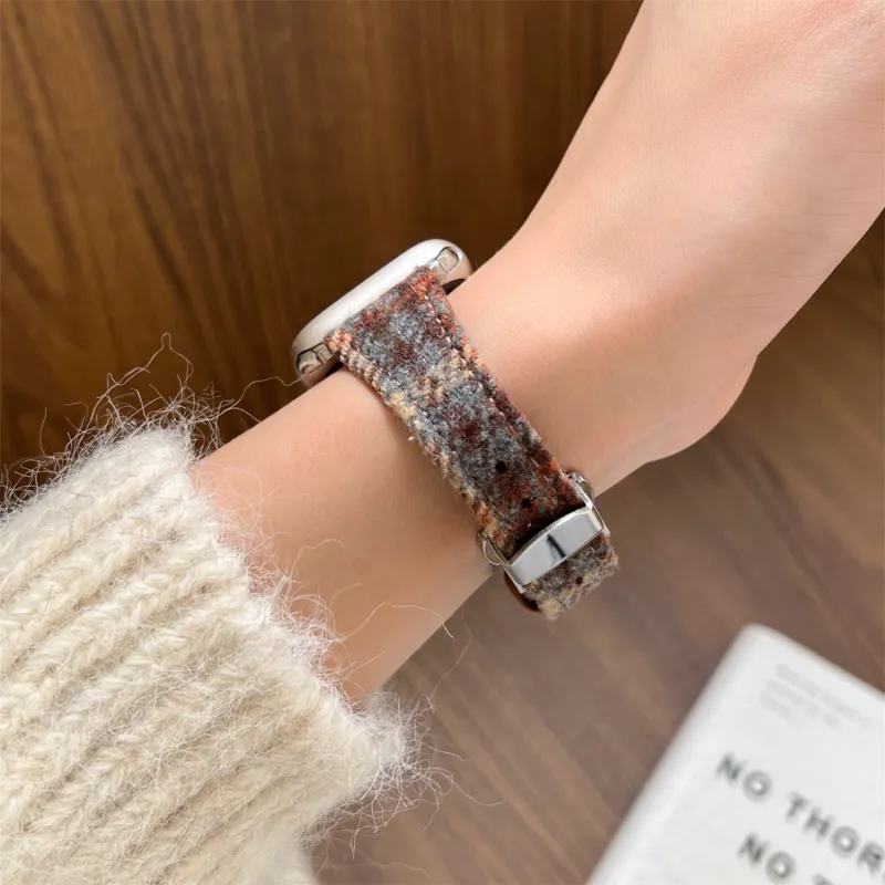 Antey Apple Compatibility Watch Band Fabric Material-4