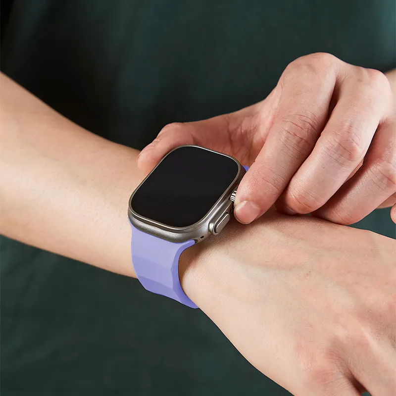 Antey Watch Band Apple Compatibility 175 220mm Silicone Material-5