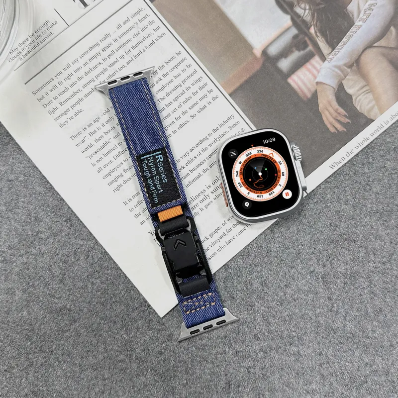 Antey Watch Band Apple Compatibility 175 220mm Nylon Material-5