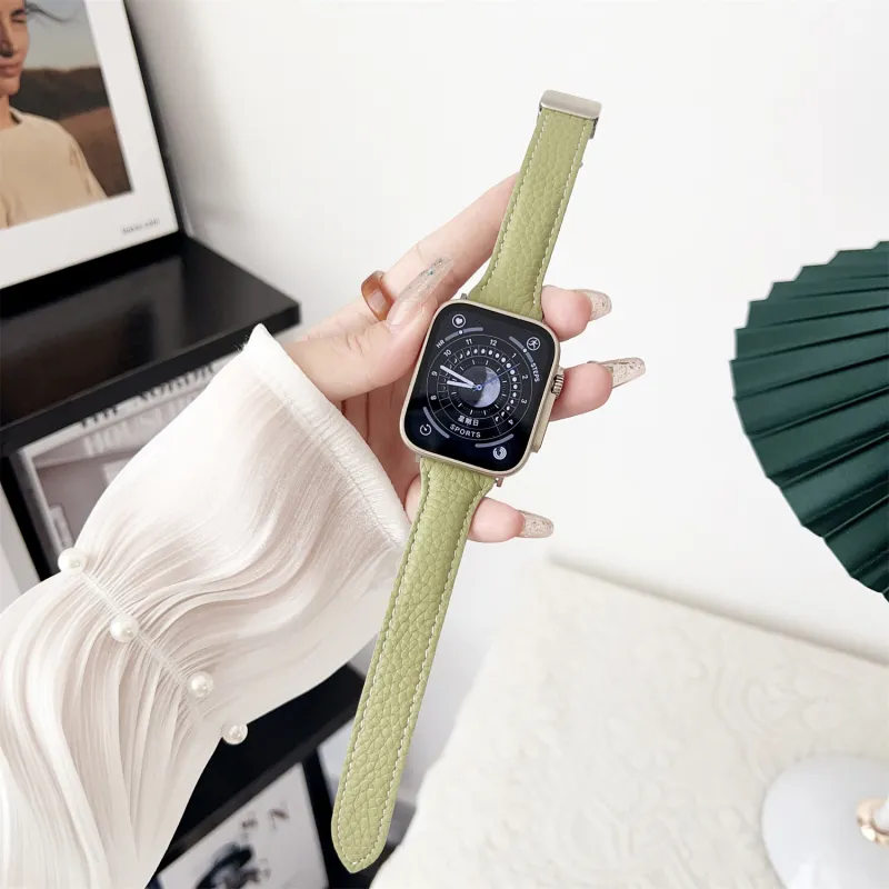 Antey Watch Band Apple Compatibility 175 220mm Genuine Leather Material-11