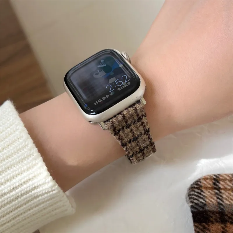 Antey Apple Compatibility Watch Band Fabric Material-14