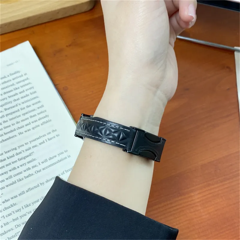 Antey Xiaomi Compatibility Watch Band 175 220mm Genuine Leather Material-5