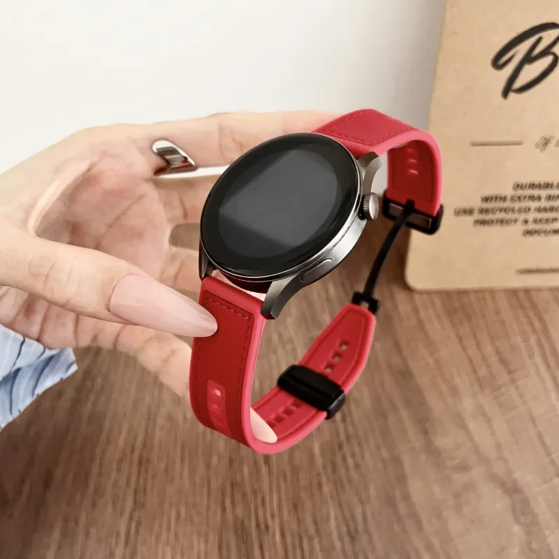 Antey Huawei Compatibility Watch Band Silicone Material-5