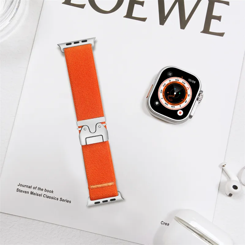Antey Apple Compatibility Watch Band 46mm Nylon Material-3