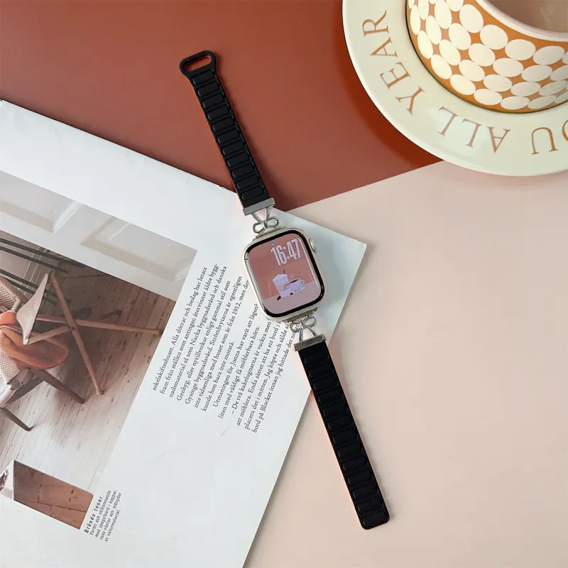 Antey Watch Band Apple Compatibility Silicone Material-9