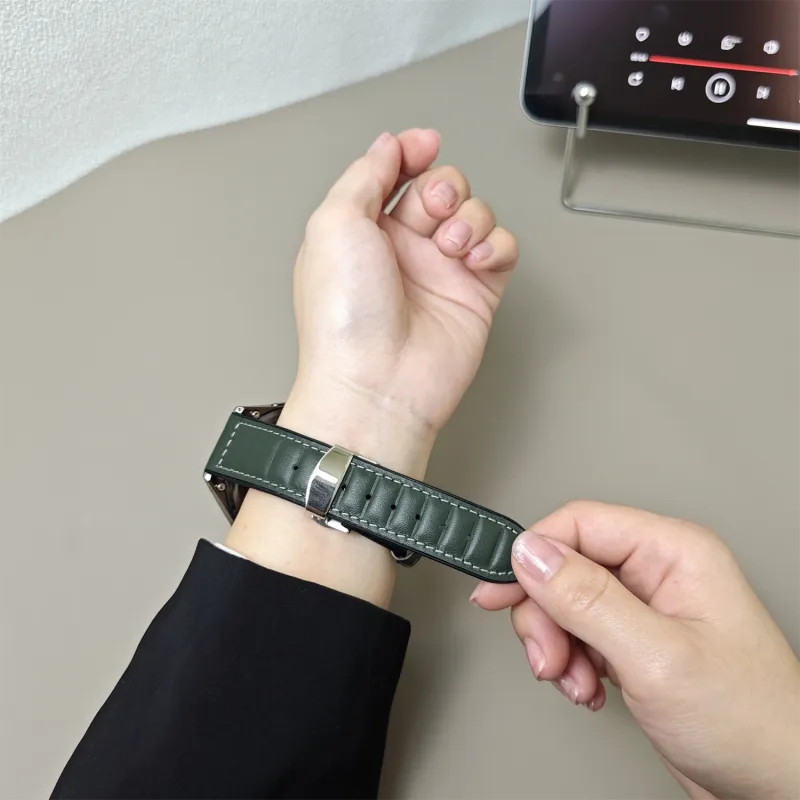 Antey Watch Bands Huawei Compatibility 175 220mm Genuine Leather Material-9