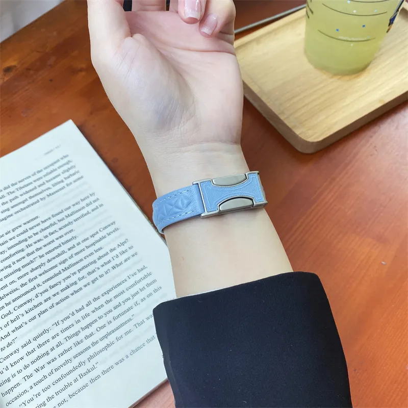 Antey Watch Band Apple Compatibility 175 220mm Genuine Leather Material-1