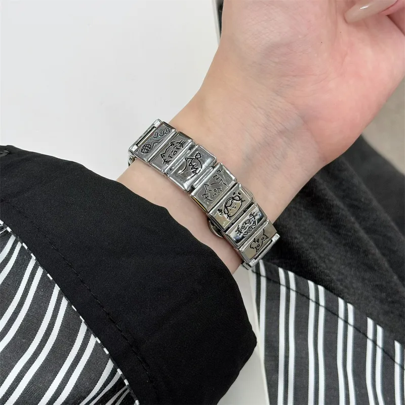 Antey Xiaomi Compatibility Watch Band 175~220mm Metal-5