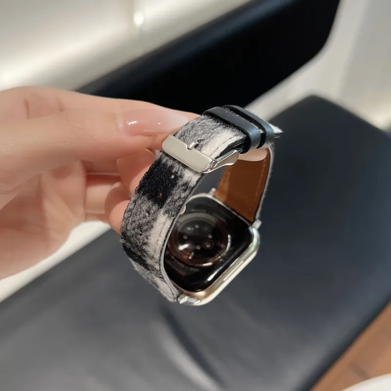 Antey Watch Bands Apple Compatibility 220mm Artificial Leather Material-3