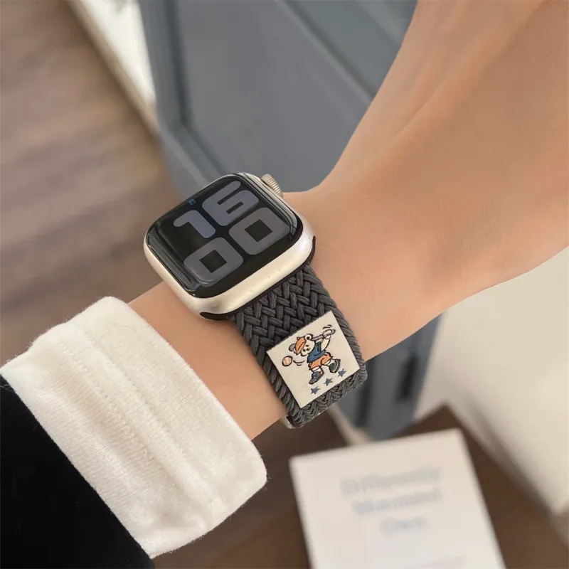 Antey Apple Compatibility Watch Band 175~220mm Nylon Material-5