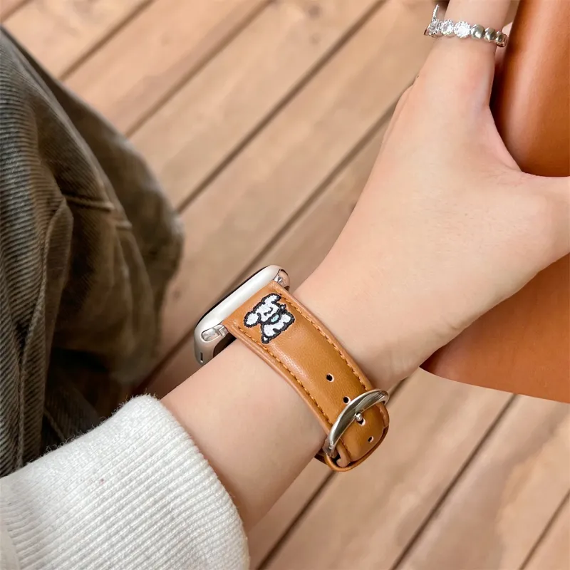 Antey Apple Compatibility Watch Band 175 220mm Leather-8