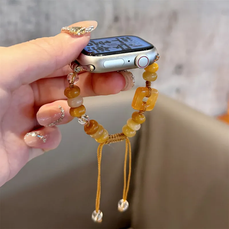 Antey Watch Band Apple Compatibility Bead Material-1