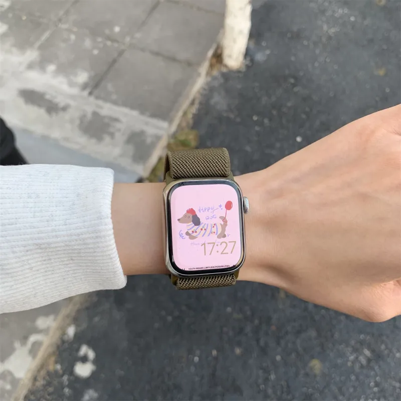 Antey Watch Bands Apple Compatibility 190 Nylon Material-13