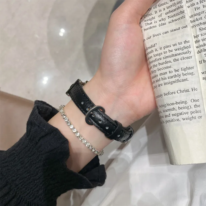 Antey Huawei Compatibility Watch Band 175 220mm Cowhide Leather Material-13
