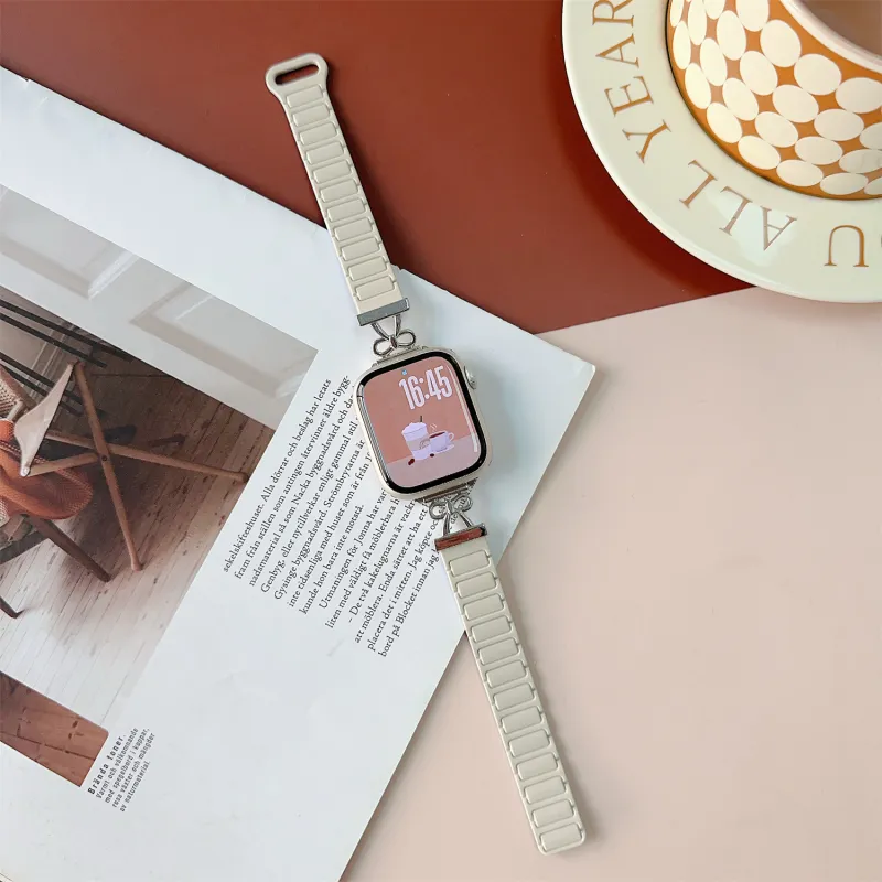 Antey Watch Band Apple Compatibility Silicone Material-13