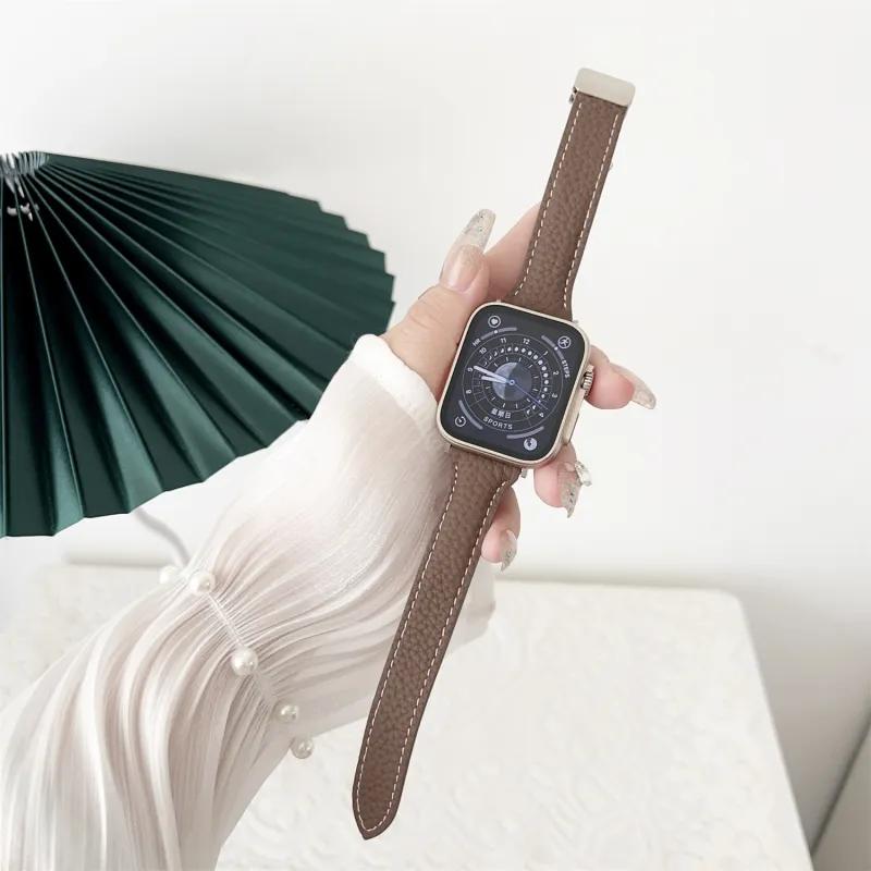 Antey Watch Band Apple Compatibility 175 220mm Genuine Leather Material-13