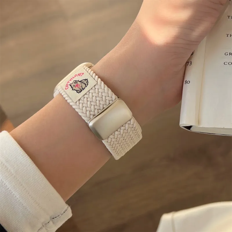 Antey Apple Compatibility Watch Band 175~220mm Nylon Material-7