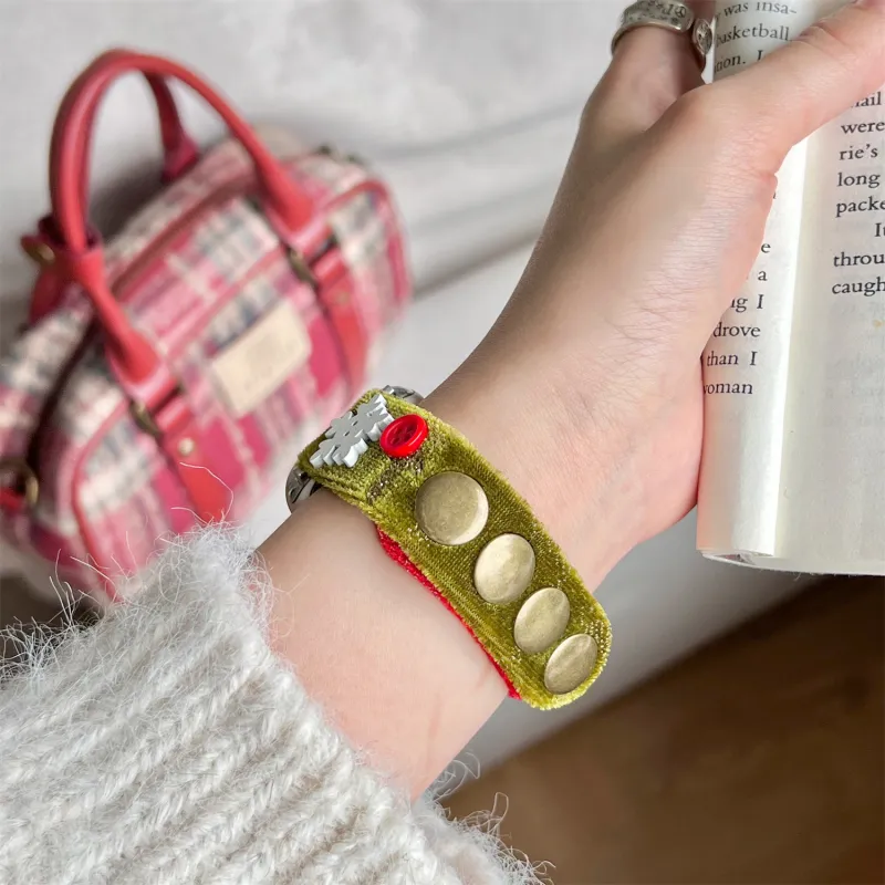 Antey Watch Band Xiaomi Compatibility 175 220mm Plush Material-1