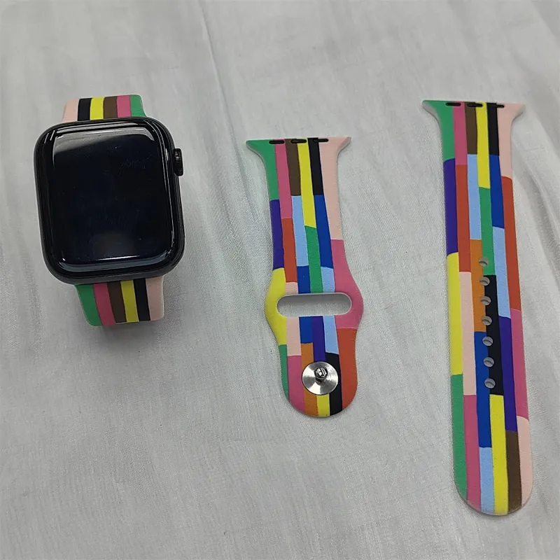 Antey Apple Compatibility Watch Band Silicone Material-3