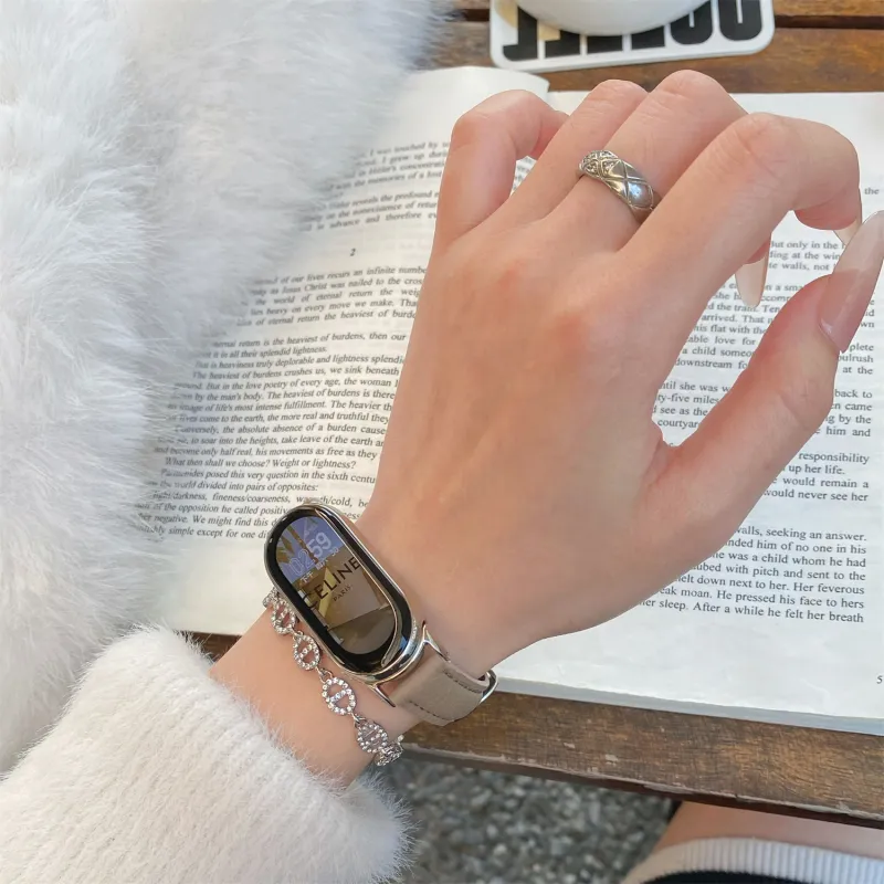 Antey Watch Bands Xiaomi Compatibility 175 220MM Genuine Leather Material-4