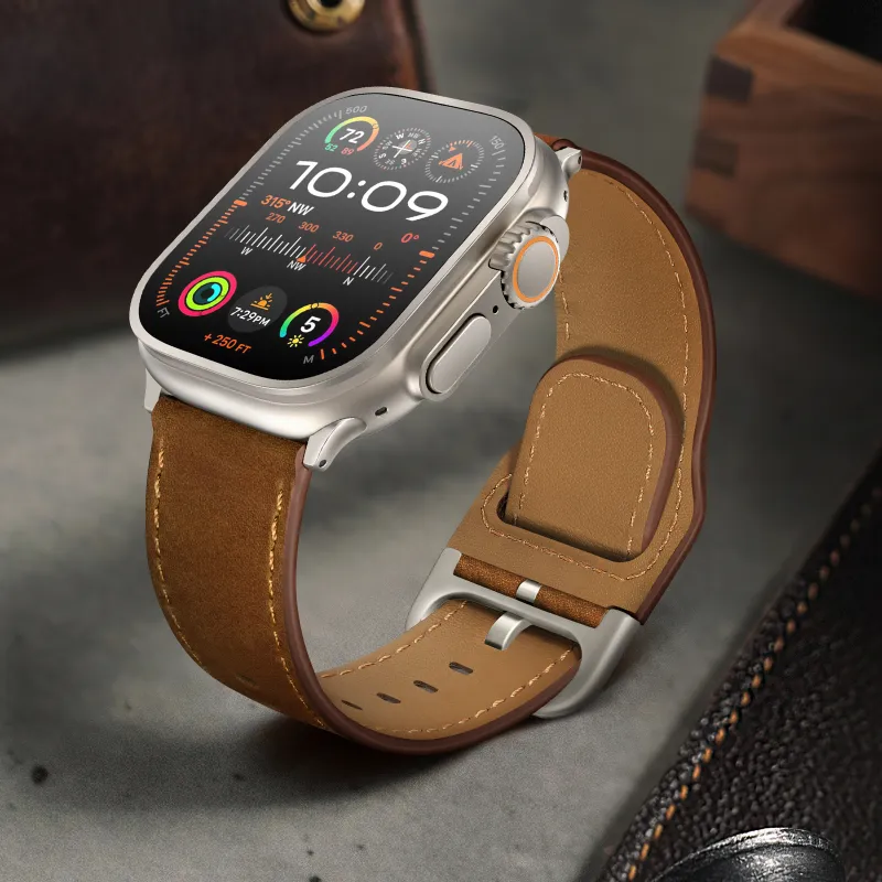 Antey Watch Band Apple Compatibility 175 220mm Genuine Leather Material-13