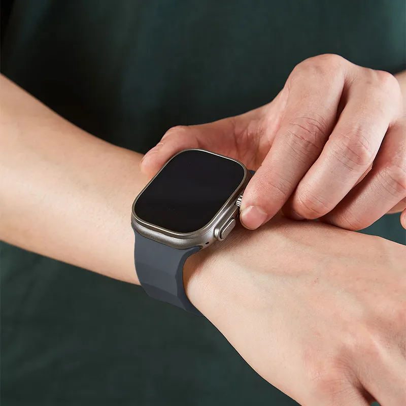 Antey Watch Band Apple Compatibility 175 220mm Silicone Material-21