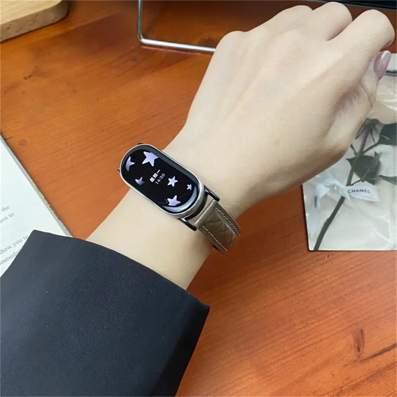 Antey Xiaomi Compatibility Watch Band 175 220mm Genuine Leather Material-3