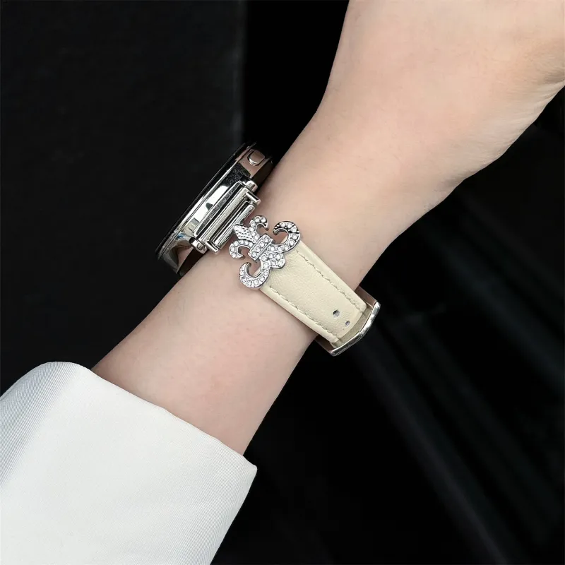 Antey Watch Bands Samsung Compatibility 175 220mm Cowhide Leather Material-2