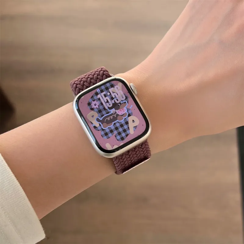 Antey Apple Compatibility Watch Band 175~220mm Nylon Material-2