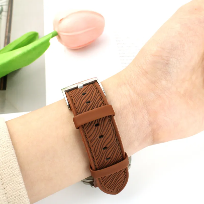 Antey Watch Band Apple Compatibility Artificial Leather Material-6