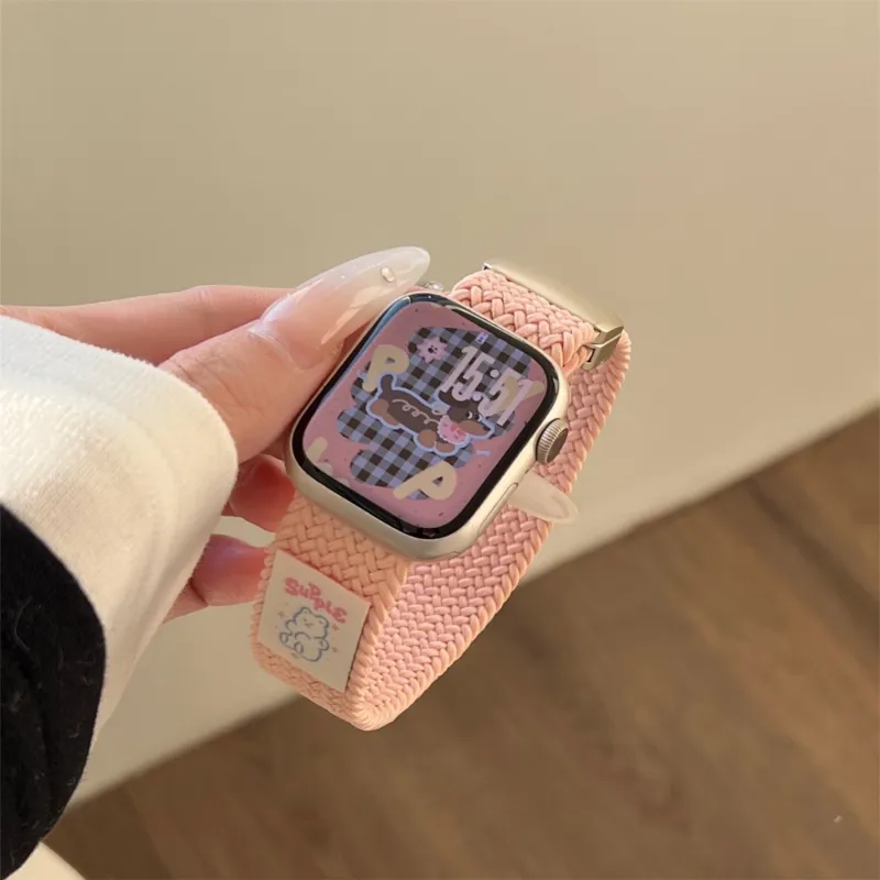 Antey Apple Compatibility Watch Band 175~220mm Nylon Material-11