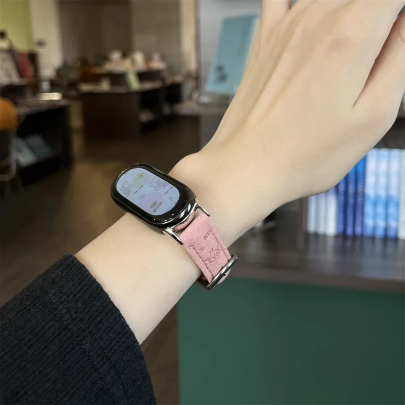 Antey Watch Band Xiaomi Compatibility 175 220mm Suede Material-7