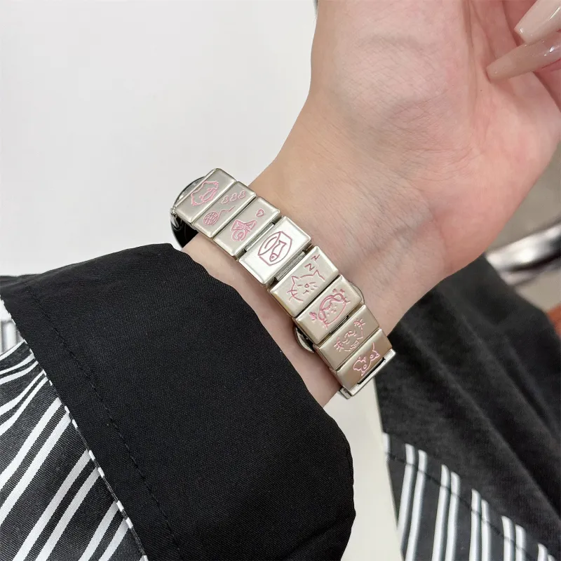 Antey Xiaomi Compatibility Watch Band 175~220mm Metal-11