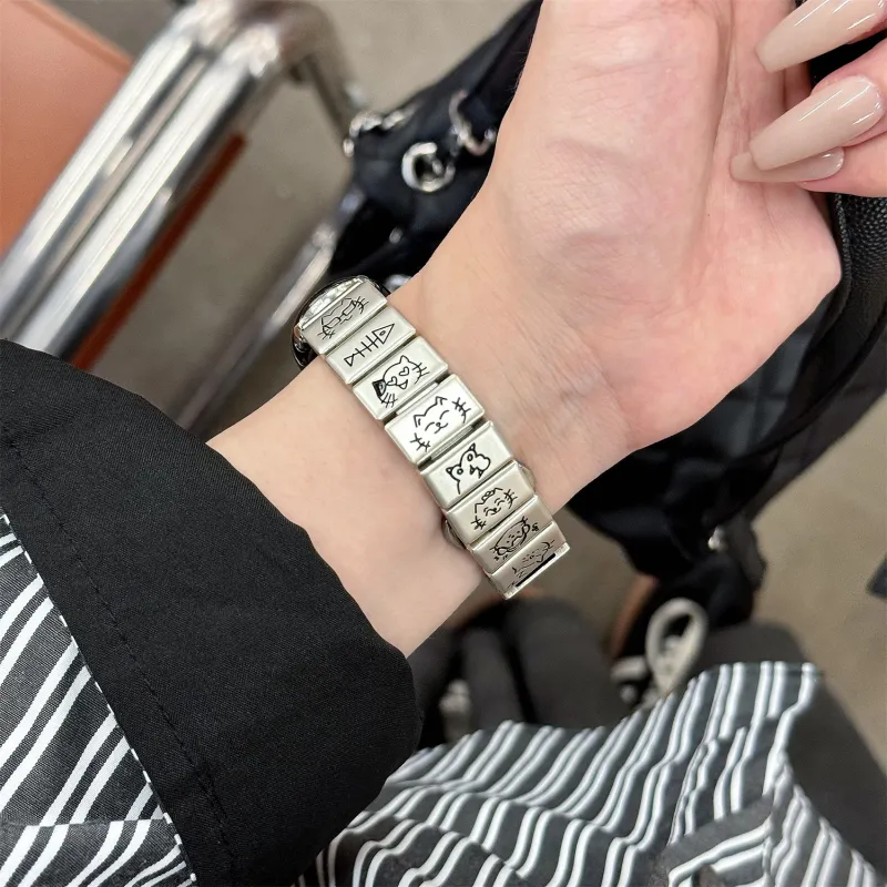 Antey Xiaomi Compatibility Watch Band 175~220mm Metal-7