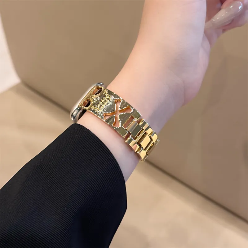Antey Apple Compatibility Watch Band Metal-3