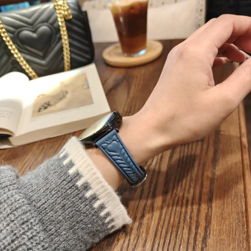 Antey Watch Bands Samsung Compatibility 196-115mm Genuine Leather Material Unisex-15
