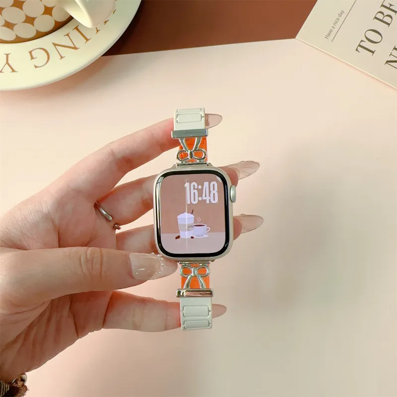 Antey Watch Band Apple Compatibility Silicone Material-23